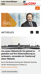 Mobile Screenshot of lutz-lienenkaemper.de